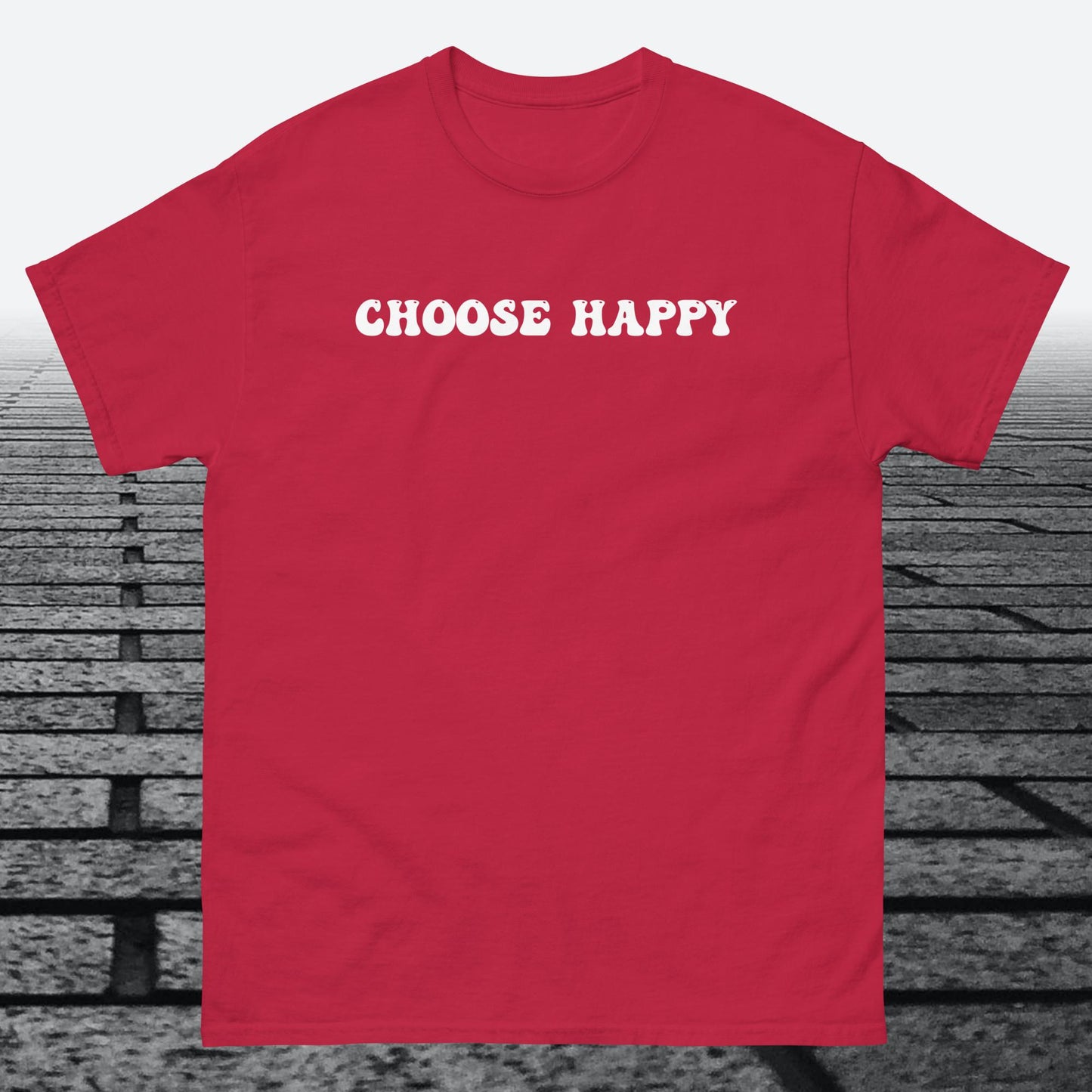 Choose Happy, Cotton T-shirt