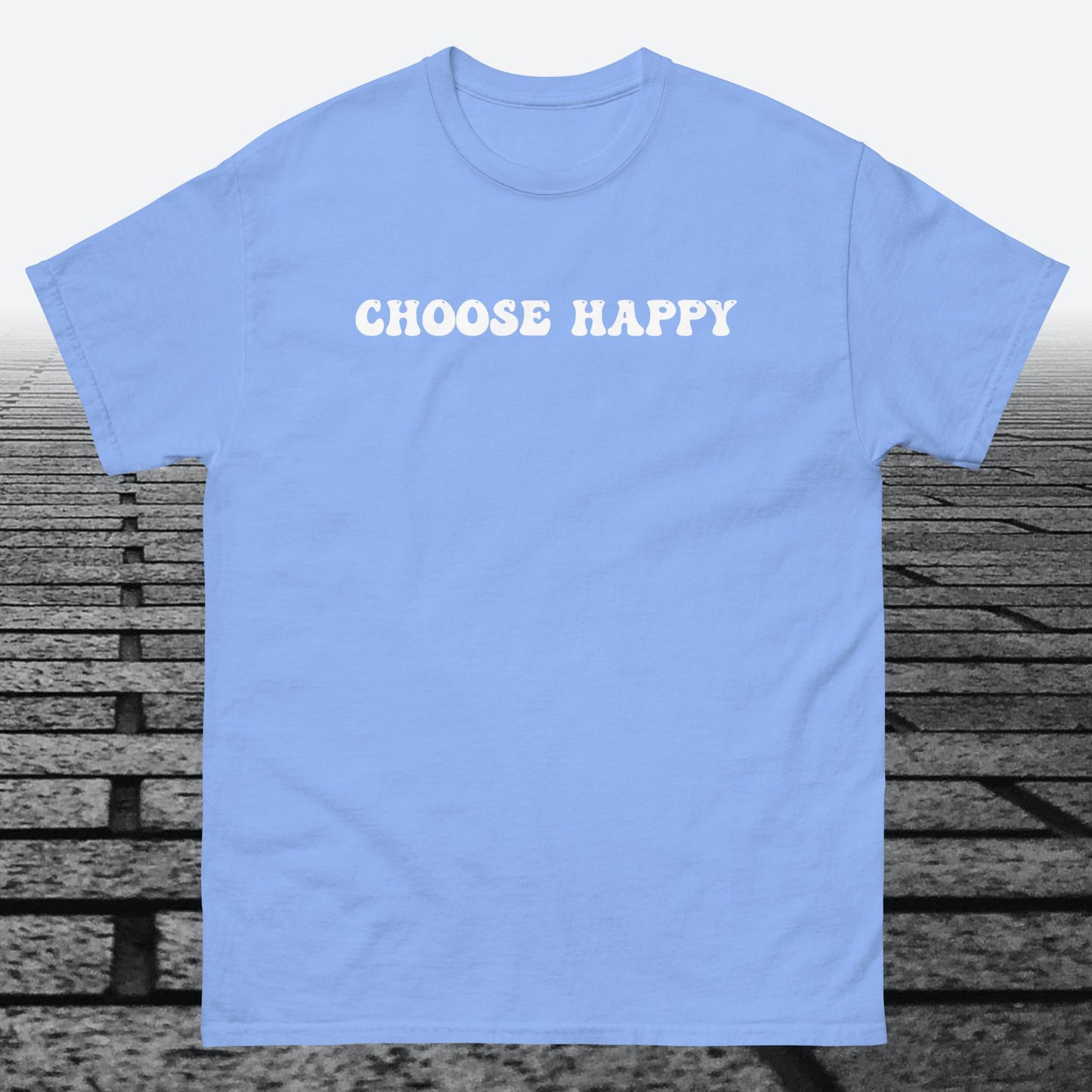 Choose Happy, Cotton T-shirt