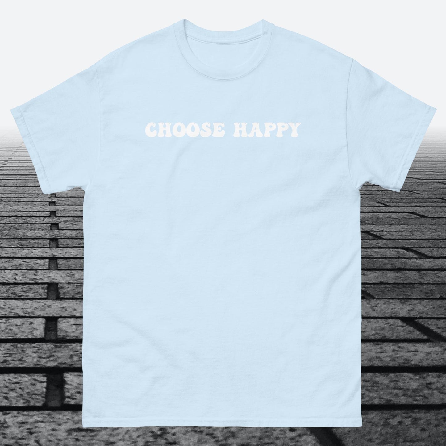 Choose Happy, Cotton T-shirt