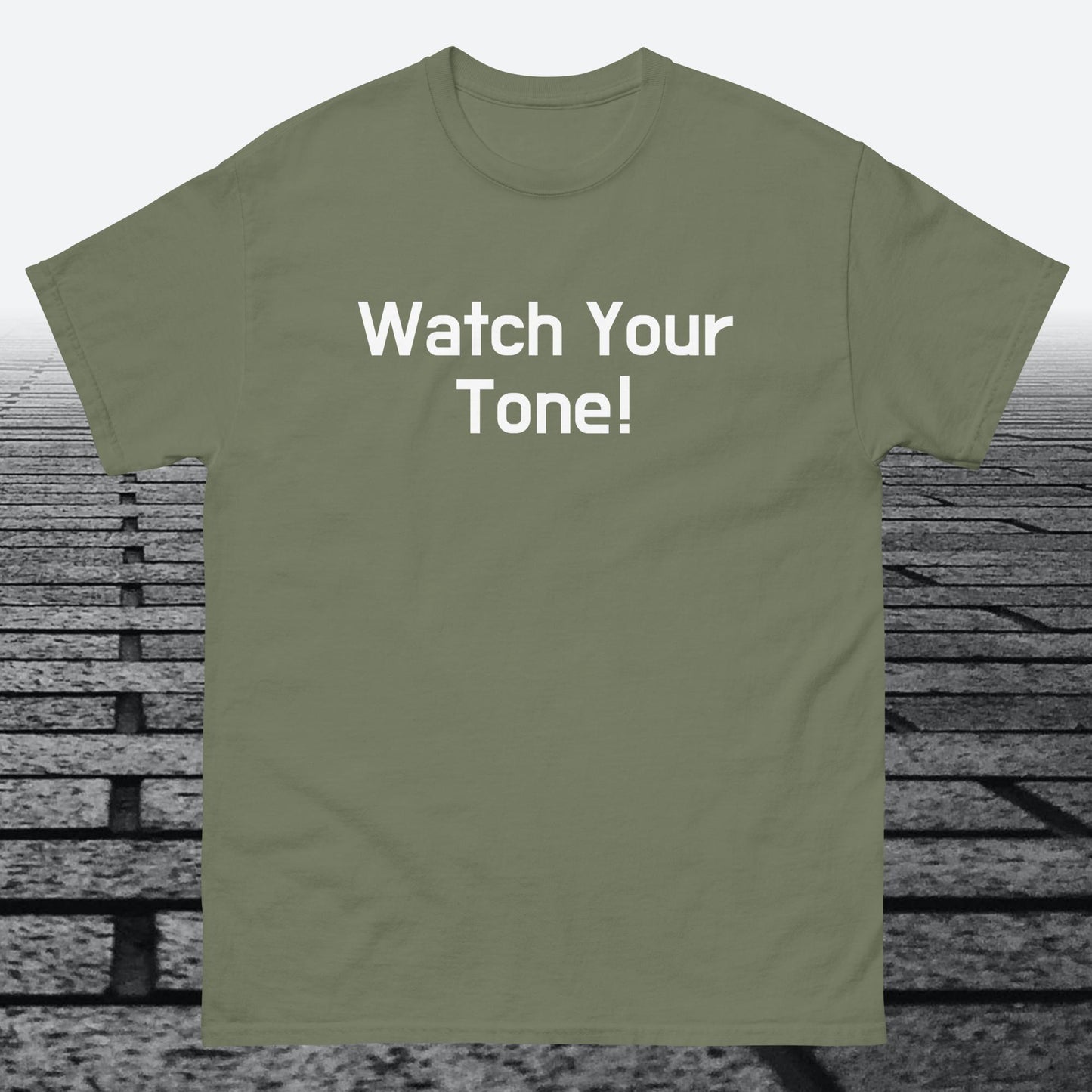 Watch Your Tone, Cotton T-shirt