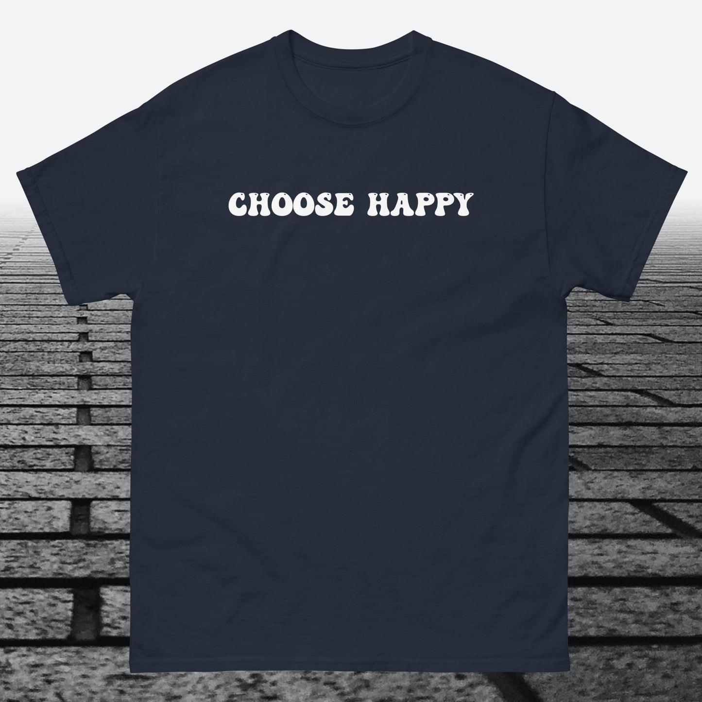 Choose Happy, Cotton T-shirt