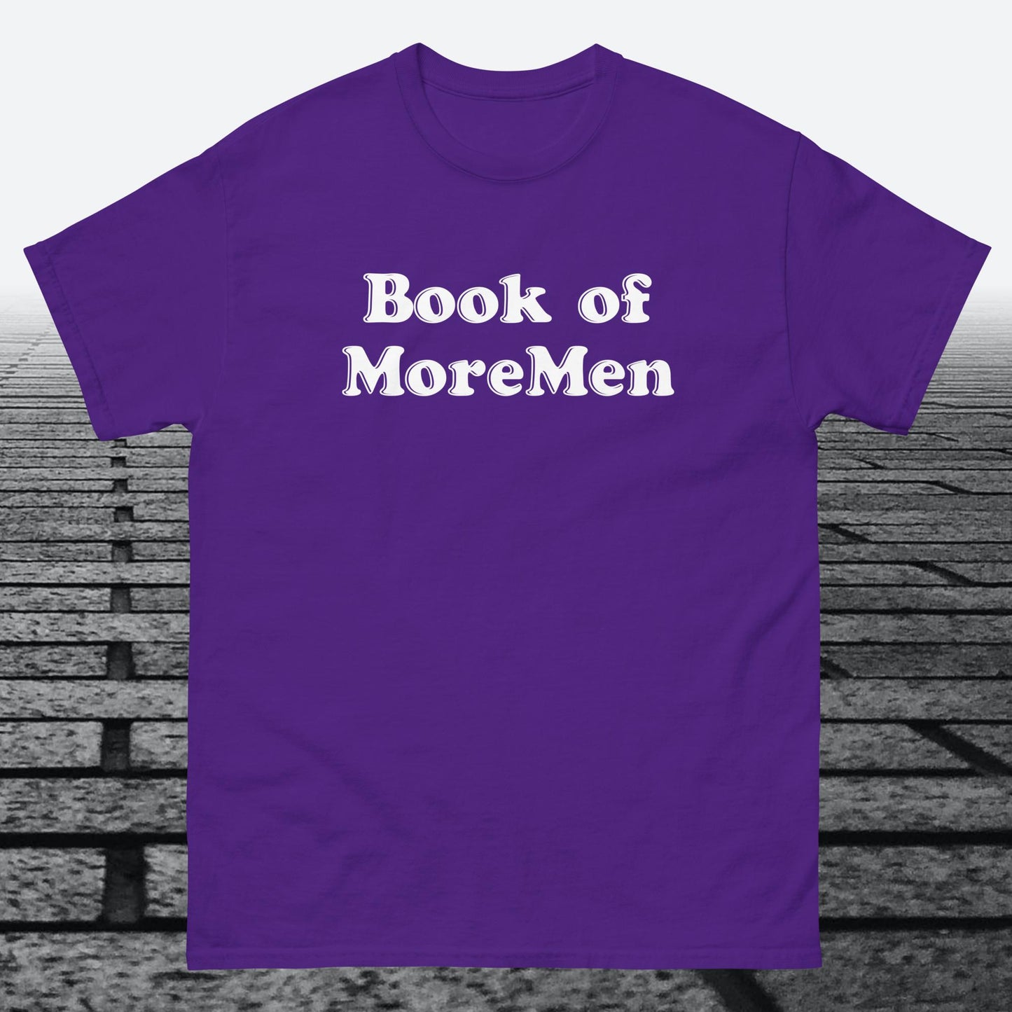 Book of MoreMen, Cotton T-shirt