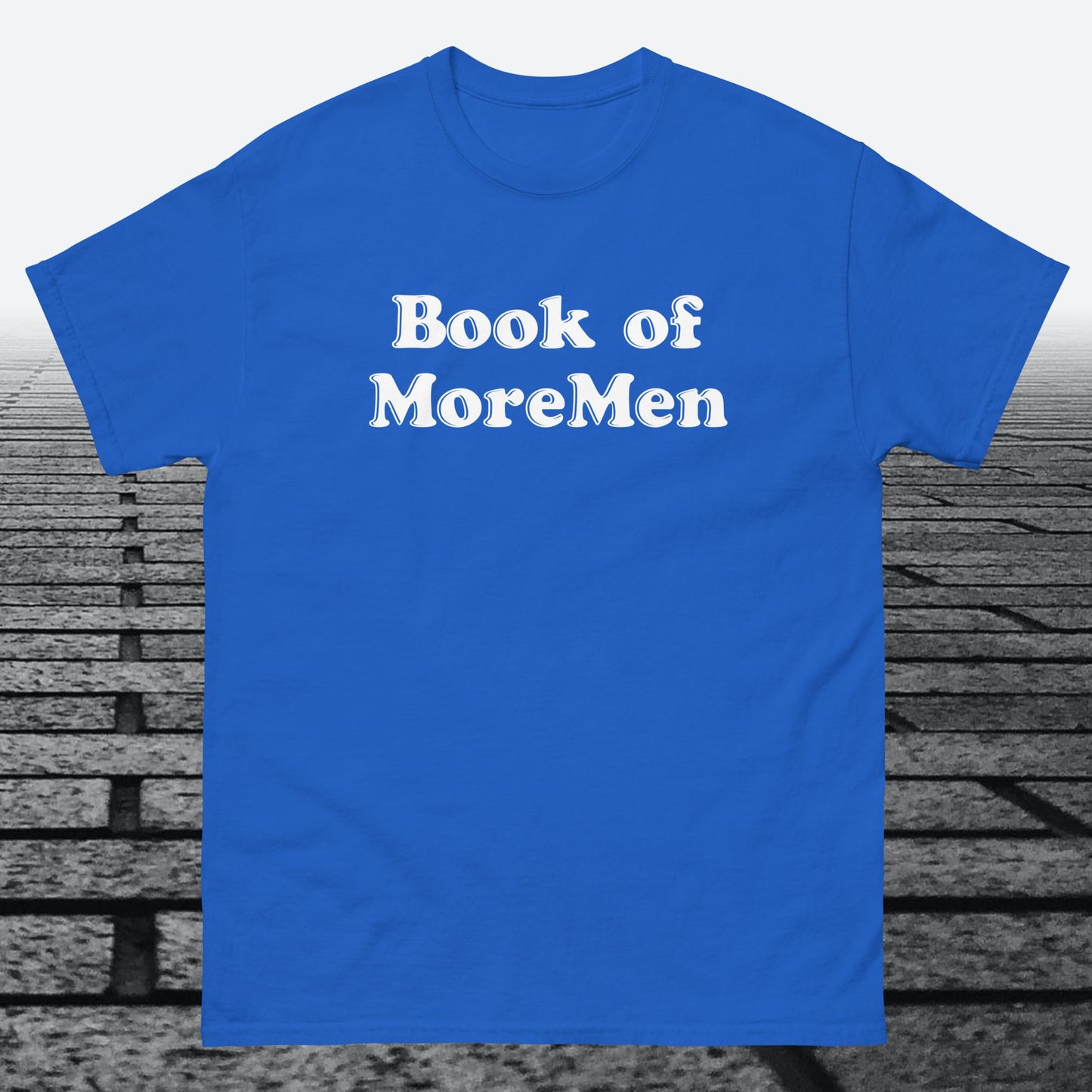 Book of MoreMen, Cotton T-shirt