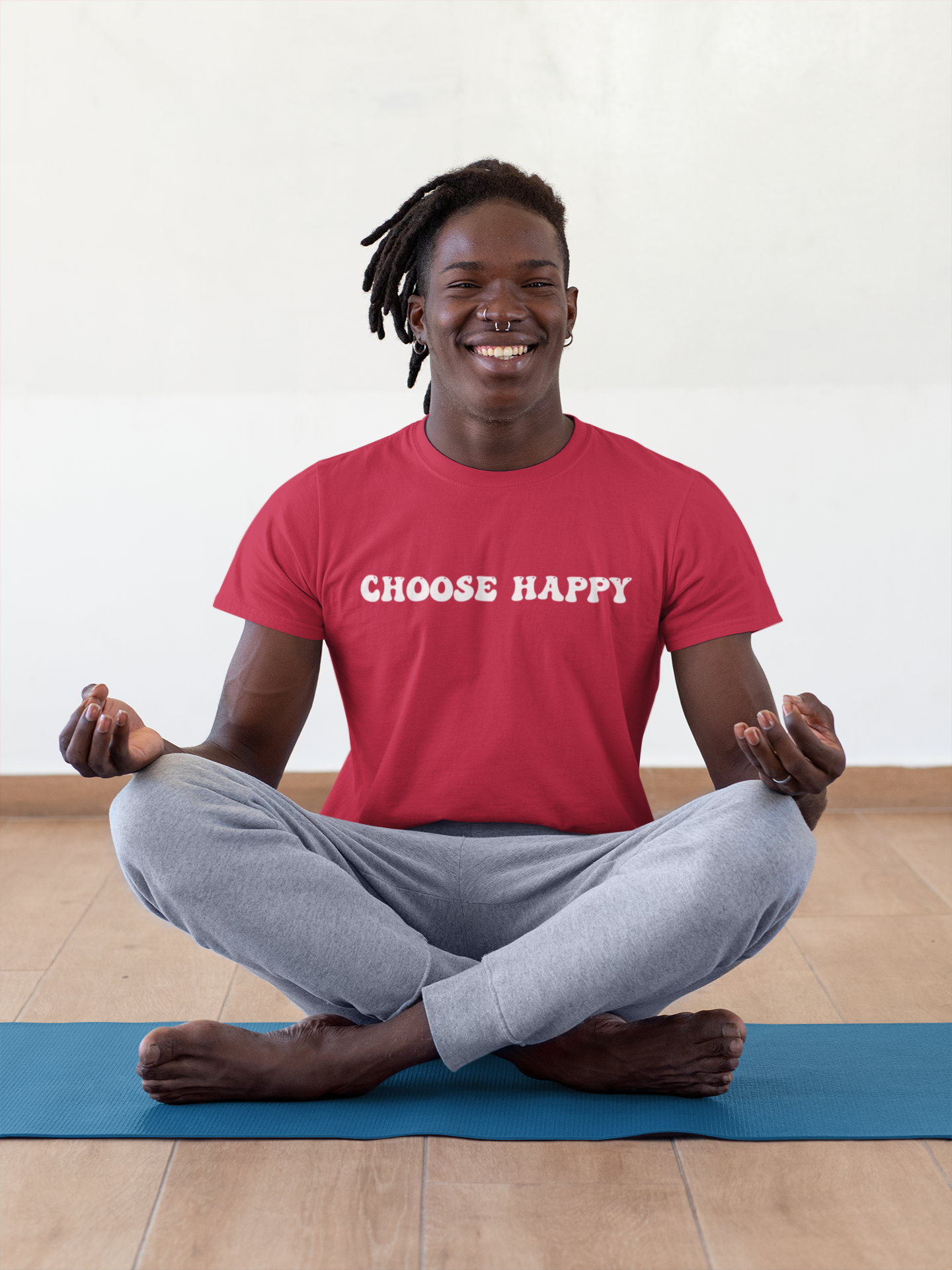 Choose Happy, Cotton T-shirt